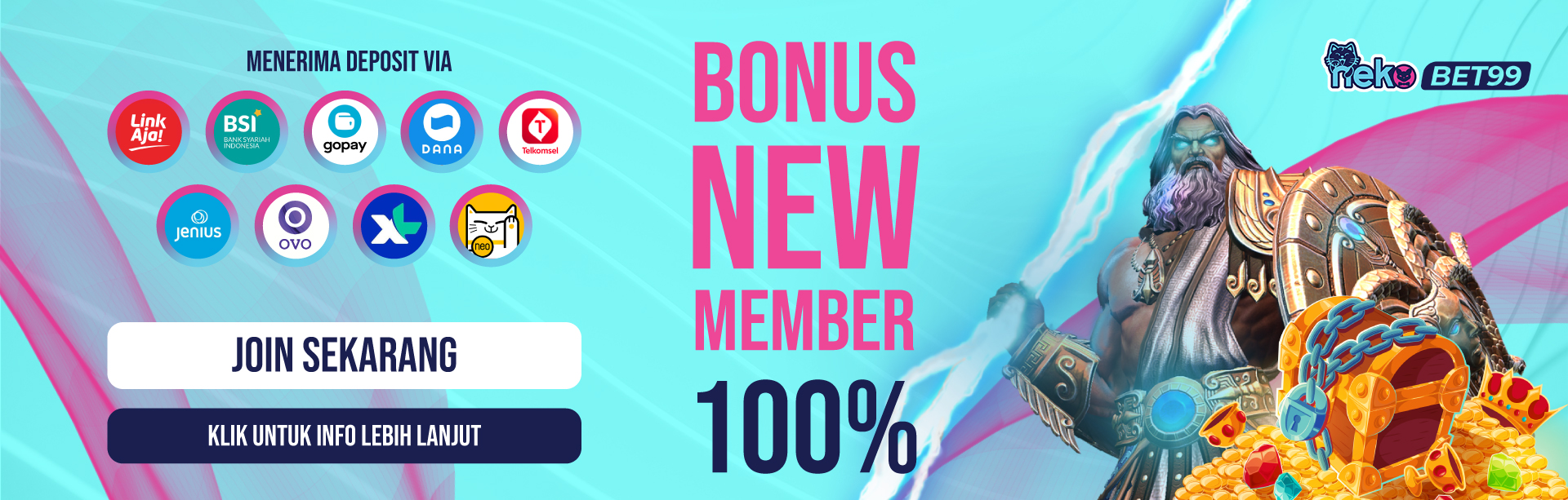 BONUS NEW MEMBER SLOT