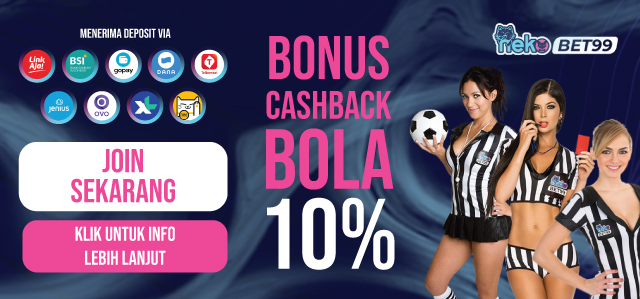 BONUS CASHBACK BOLA